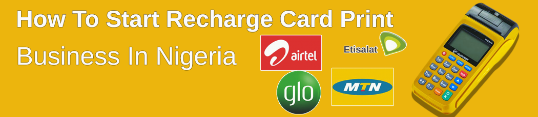 recharge card printing